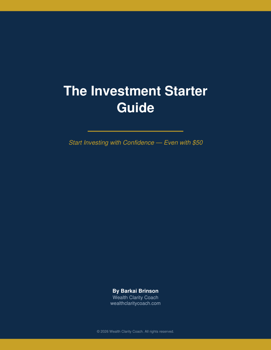 Investment Starter Guide cover
